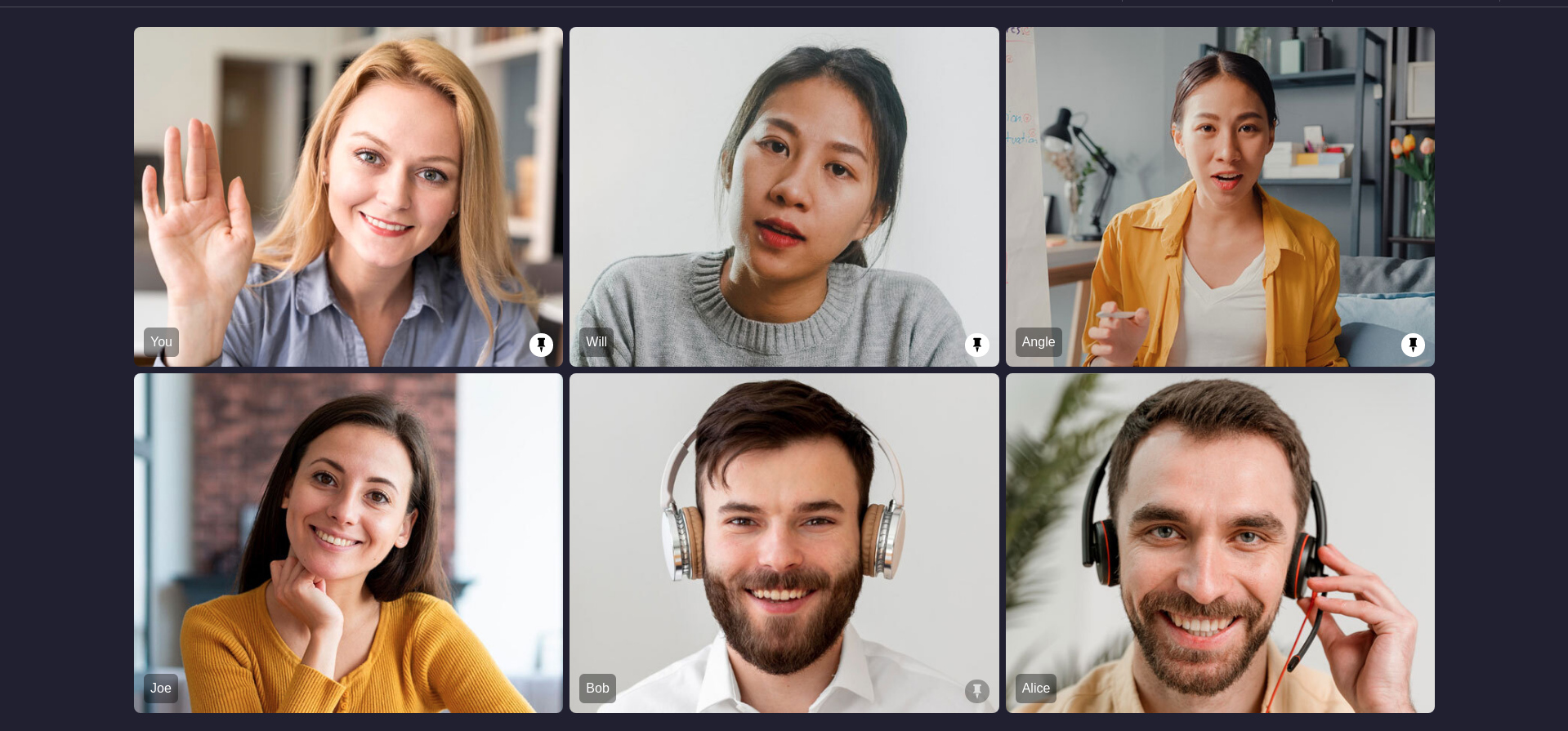 Prebuilt SDK Example to add video call widget in your web application